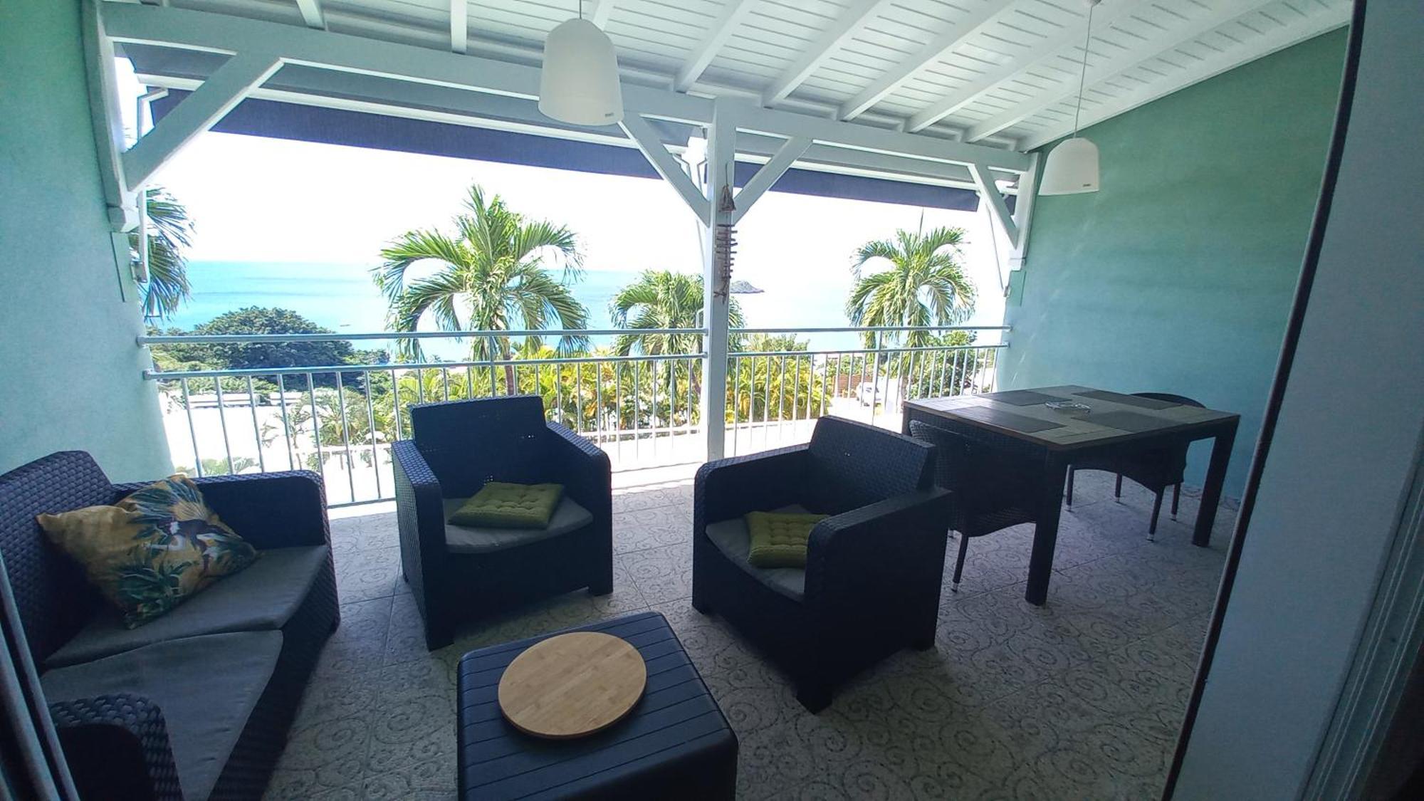 Logements Vue Mer Acces Piscine En Guadeloupe Bouillante Exteriör bild